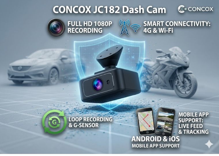 Concox JC182 Dash Cam