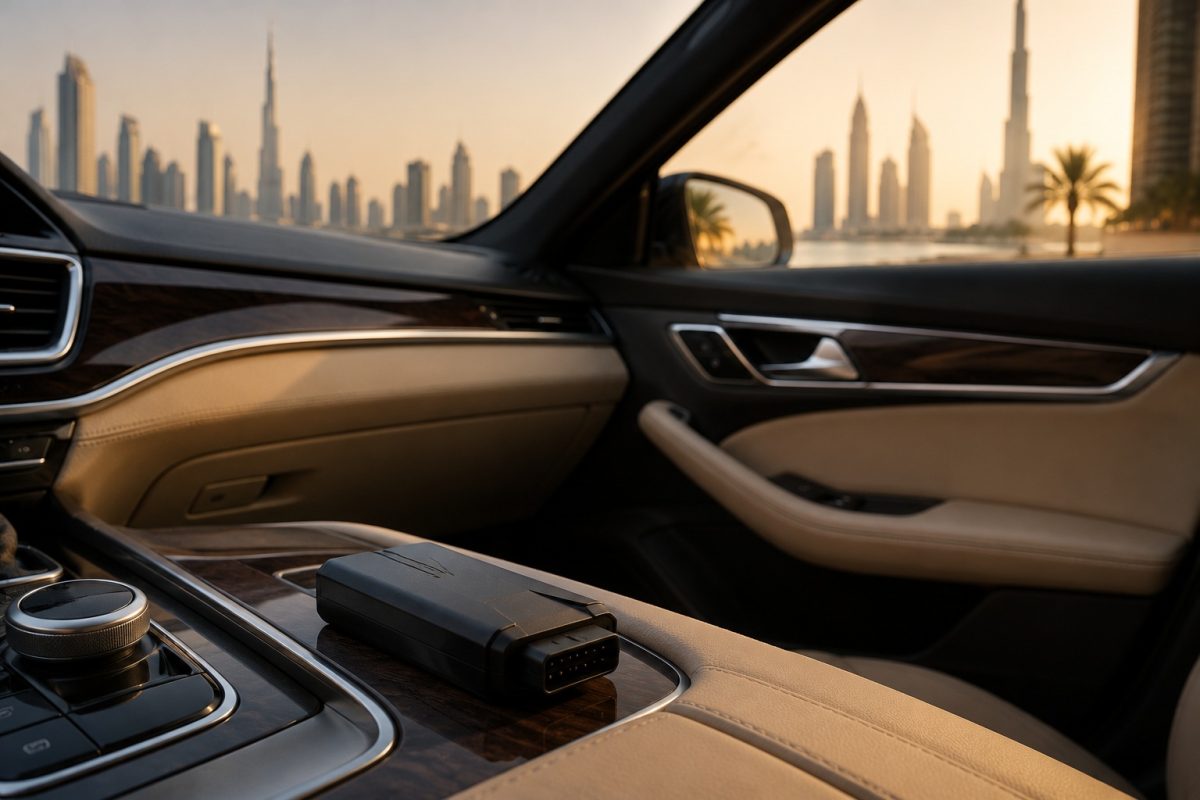 best GPS tracker in Dubai